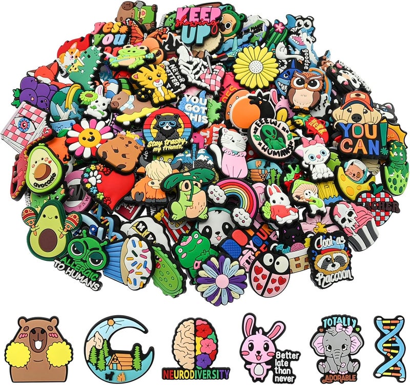 Pabucle Store Cute Pins Bulk,Funny Backpack Pin Lapel Badge Pins Set for Jackets,Hats - Image 1